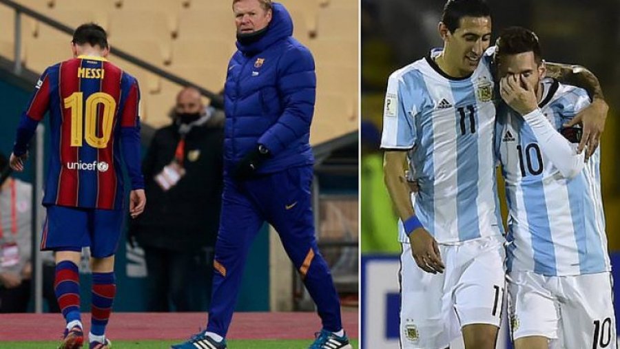 Di Maria flet për transferimin e Messit te PSG, Koeman reagon me zemërim