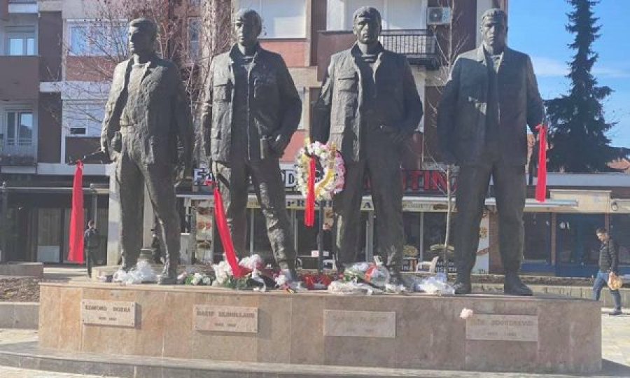 Shami të kuqe pranë shtatoreve të heronjëve, vëllau i heroit Hakif Zejnullahu i reagon ashpër Vetëvendosjes