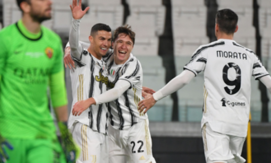 Juventusi triumfon pastër ndaj Romës, vazhdon ngjitjen në tabelë