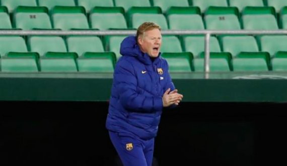 Koeman nuk e fsheh lumturinë pas fitores ndaj Betisit