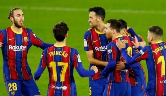 Barcelona ngrihet falë shpirtit të skuadrës