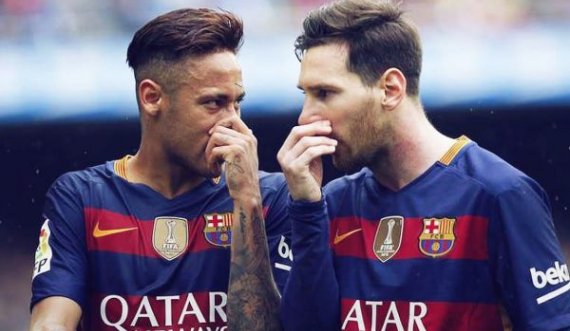 Neymar, personi që po tenton vazhdimisht ta bindë Messin të transferohet te PSG