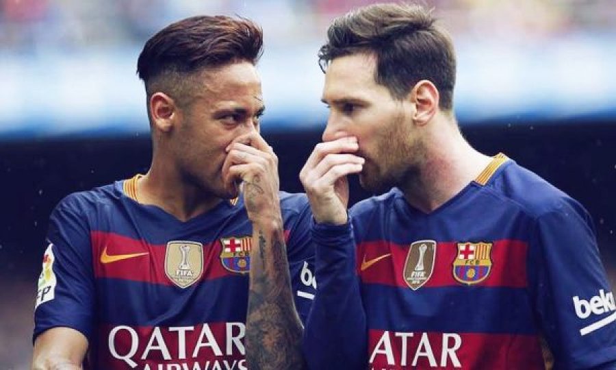 Neymar, personi që po tenton vazhdimisht ta bindë Messin të transferohet te PSG