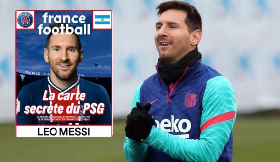 “Letra sekrete e PSG-së” – prestigjiozja France Football vesh Messin me fanellën e parisienëve