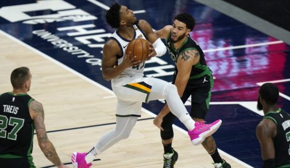 Jazz të pandalshëm me Donovan Mitchell, Nets befasohen nga Pistons