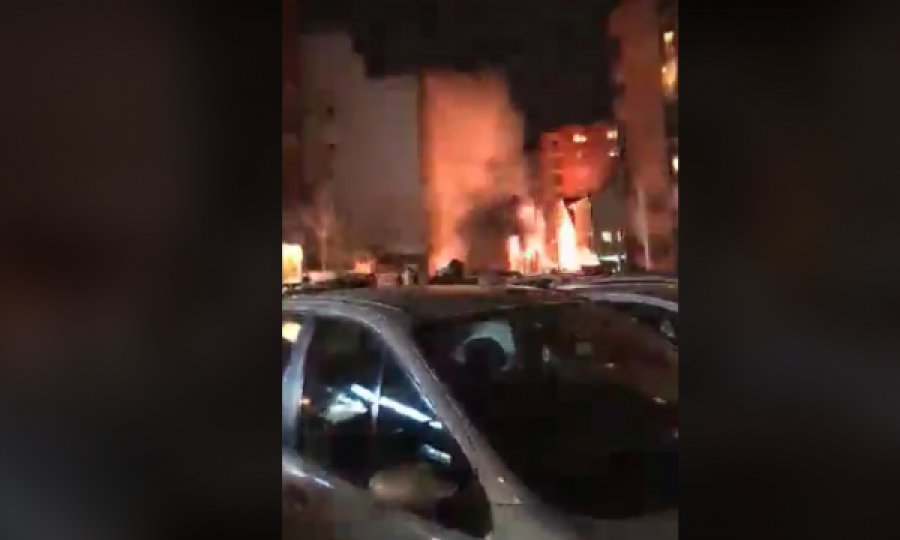 Digjet një banesë në rrugën “Muharrem Fejza”