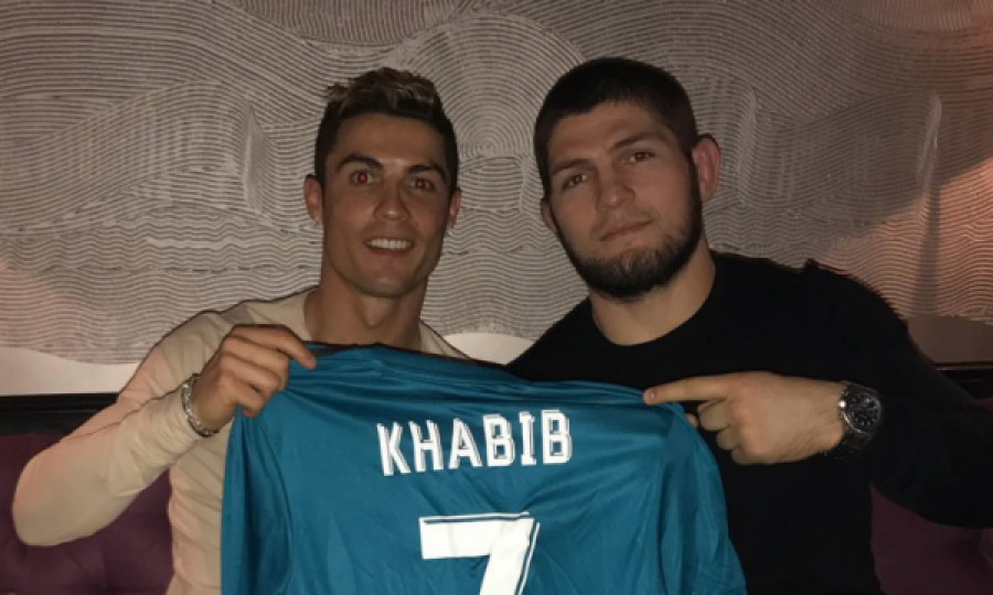 Khabib, gati të bëhet futbollist: “Kam folur me Ronaldon, klubi im…”