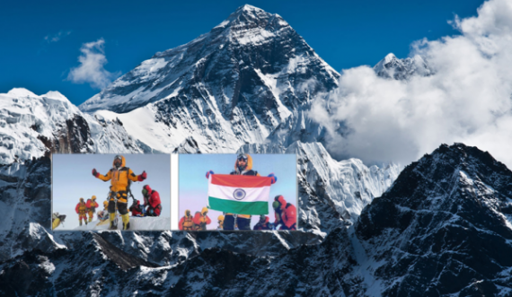 Bënë Photoshop sikur kanë arritur në majë, çiftit indian i ndalohet ngjitja në Everest