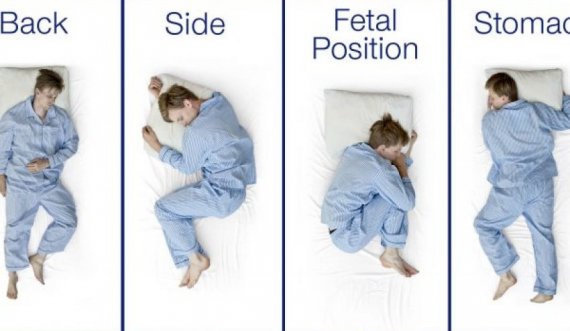 Disa pozicione të gjumit që mund t’iu ndihmojnë për dhimbjen e shpinës