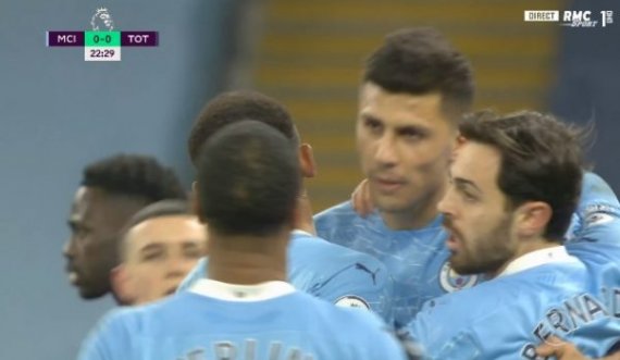 Man City-Tottenham, shënohet goli i parë
