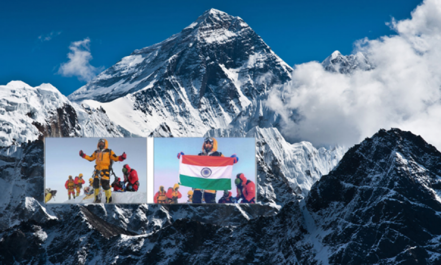 Bënë Photoshop sikur kanë arritur në majë, çiftit indian i ndalohet ngjitja në Everest