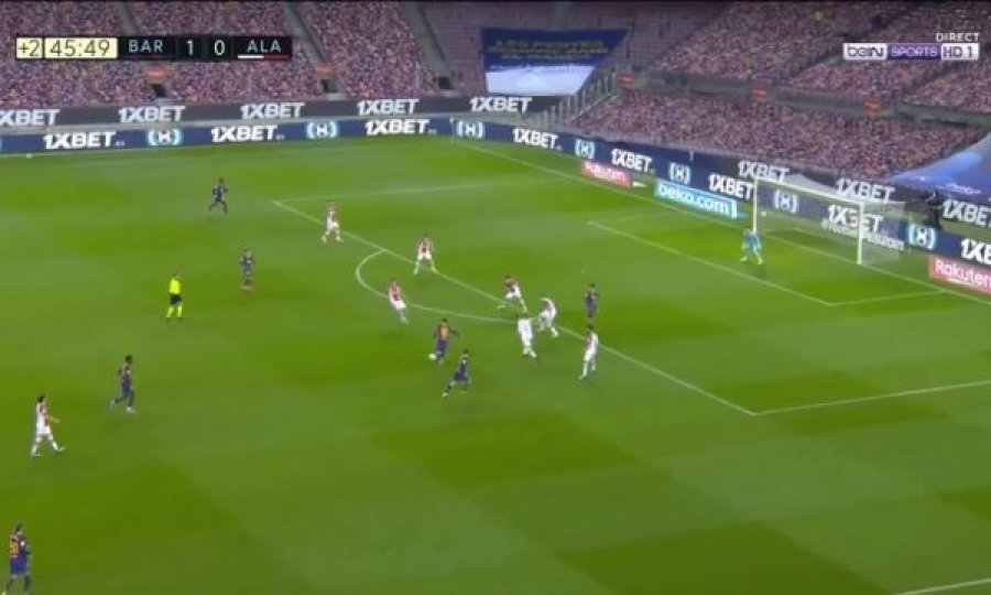 I magjishmi Leo Messi, shënon gol fantastik