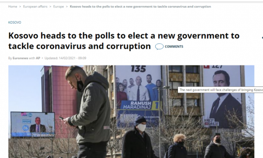 Mediet ndërkombëtare raportojnë për zgjedhjet në Kosovë