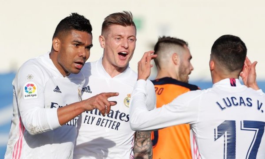 Real Madridi e mposht Valencian pa telashe