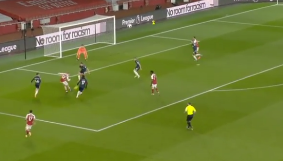 Arsenal 4:0 Leeds, Aubameyang e kompleton het-trikun