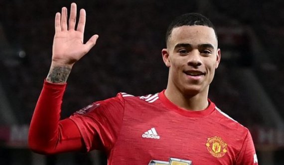 Manchester United e blindon Mason Greenwoodin