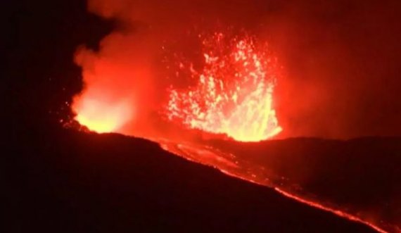 Shpërthen vullkani Etna