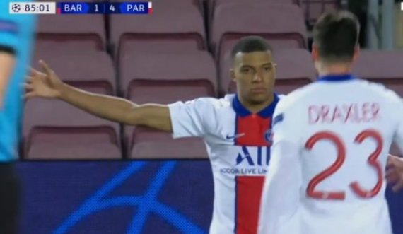 Mbappe me gol të mrekullueshëm kompleton het-trikun