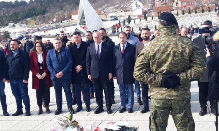 Ramush Haradinaj bën homazhe në Prekaz, përmend sërish bashkimin me Shqipërinë