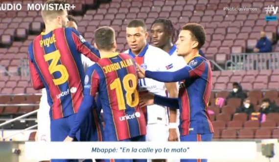 Mbappe – Jordi Albas: Hajde dalim jashtë, do të të vras!