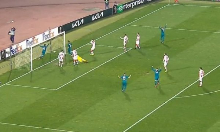 Ka gol në ndeshjen Crvena Zvezda dhe Milan