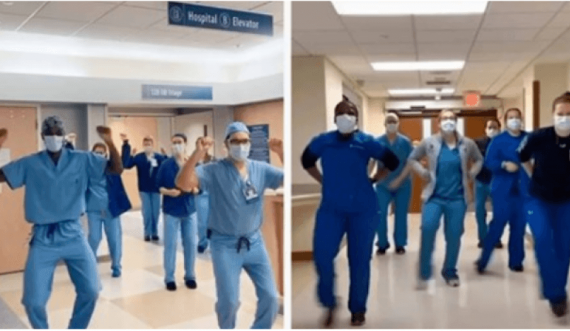Mjekët kërcejnë nëpër spitale që të përhapin gëzim te pacientët