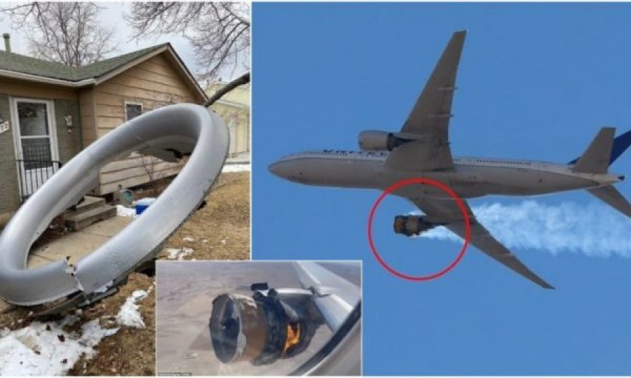 Shpërthen motori në fluturim, copat e avionit shpërndahen nëpër qytet