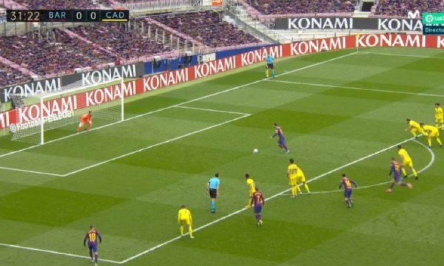 Penallti për Barcelonën, Messi i ftohtë akull para portierit