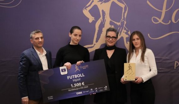 Kombëtarja e futbollit në konkurrencën e femrave, më e mira e Vitit 2020