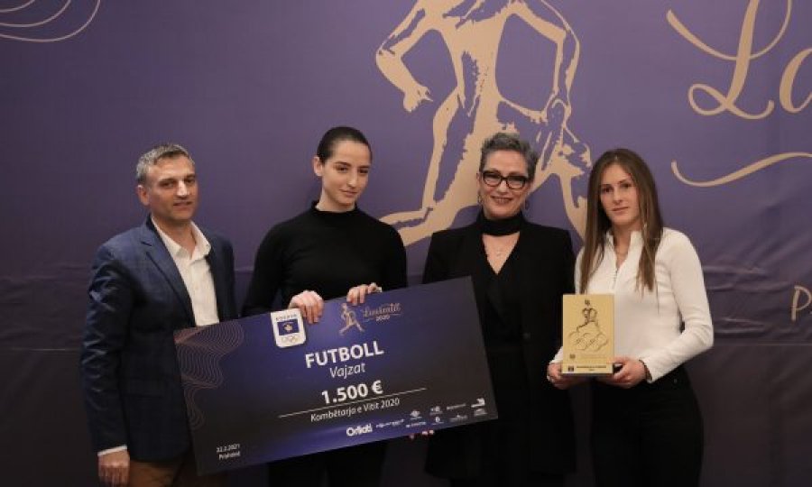 Kombëtarja e futbollit në konkurrencën e femrave, më e mira e Vitit 2020