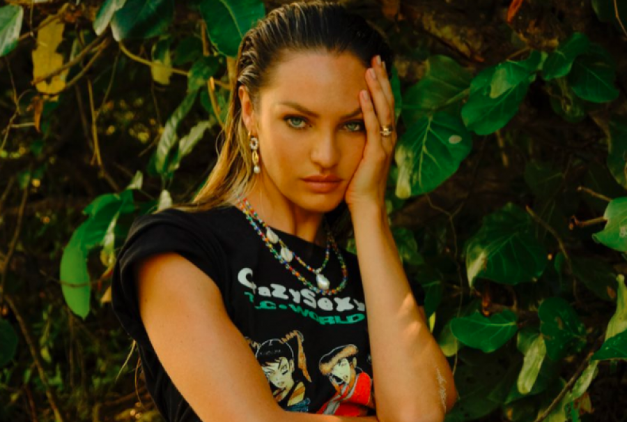 Candice Swanepoel reklamon trupin e saj se*si në bikine