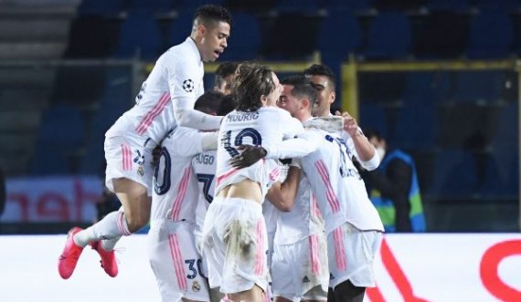Reali kryen detyrën në Bergamo, Man City me një këmbë në çerekfinale