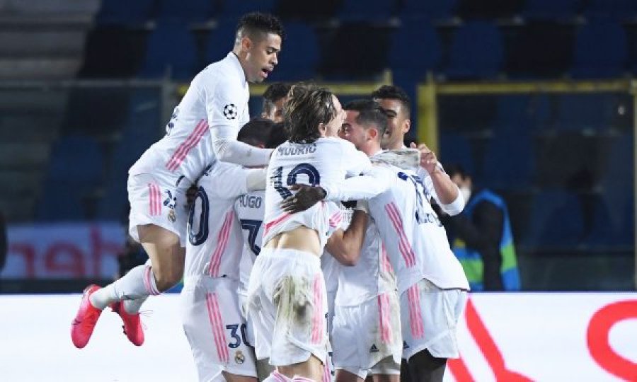 Reali kryen detyrën në Bergamo, Man City me një këmbë në çerekfinale