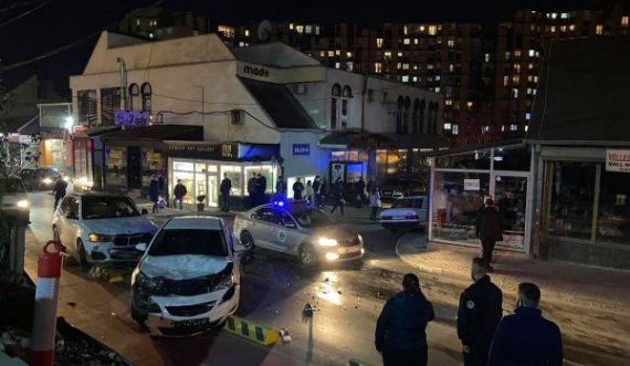 Dy persona të lënduar, pamje nga aksidenti i rëndë në Ulpianë