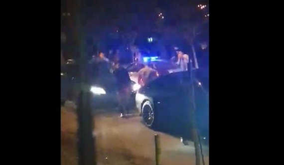 Gjilanasi i dehur nuk i bindet policisë, pamje nga vendi i ngjarjes