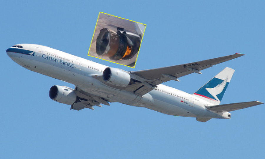 Edhe një tjetër “Boeing 777” probleme me motorin, bën ulje emergjente në këtë shtet