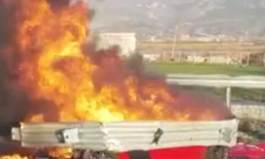 Detaje nga aksidenti, dëshmitarët: Njerëzit janë djegur brenda