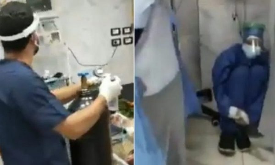 Pamje të rënda: Dështoi furnizimi me oksigjen, vdesin të gjithë pacientët me Covid 