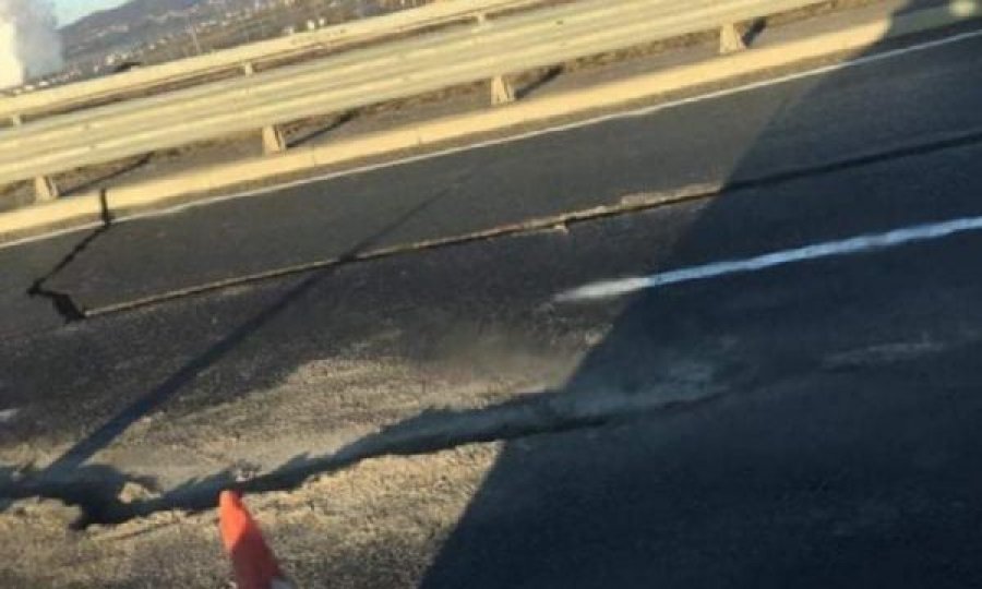 Plasaritet rruga, mbyllet një pjesë e auto-udhës Prishtinë-Mitrovicë