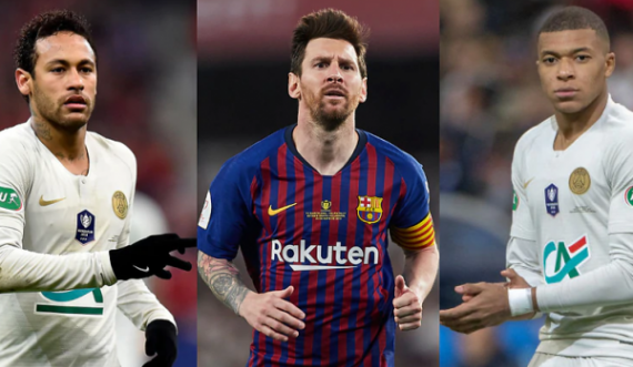 Messi-Neymar-Mbappe: Formacioni i frikshëm që PSG-ja mund ta ketë sezonin e ardhshëm