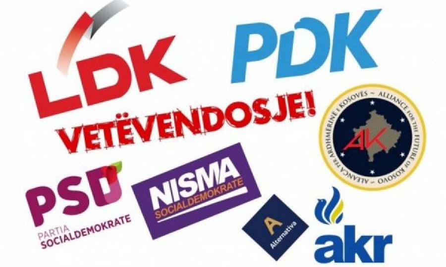 Numri i kandidatëve për deputetë në LVV, PDK, Nisma, LDK, AAK që kanë probleme me ligjin