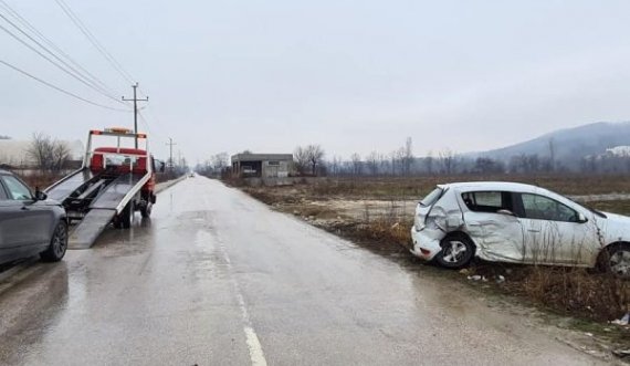 Aksidentohet vetura zyrtare, lëndohen gjashtë persona
