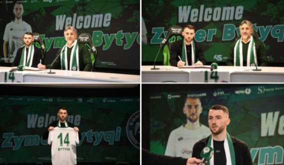 Zyrtare: Kosovari Zymer Bytyqi nënshkruan me klubin turk Konyaspor