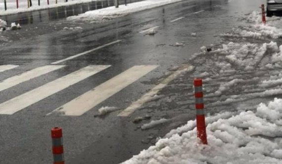 Gjendja e rrugëve në Kosovë pas reshjeve të shiut e borës
