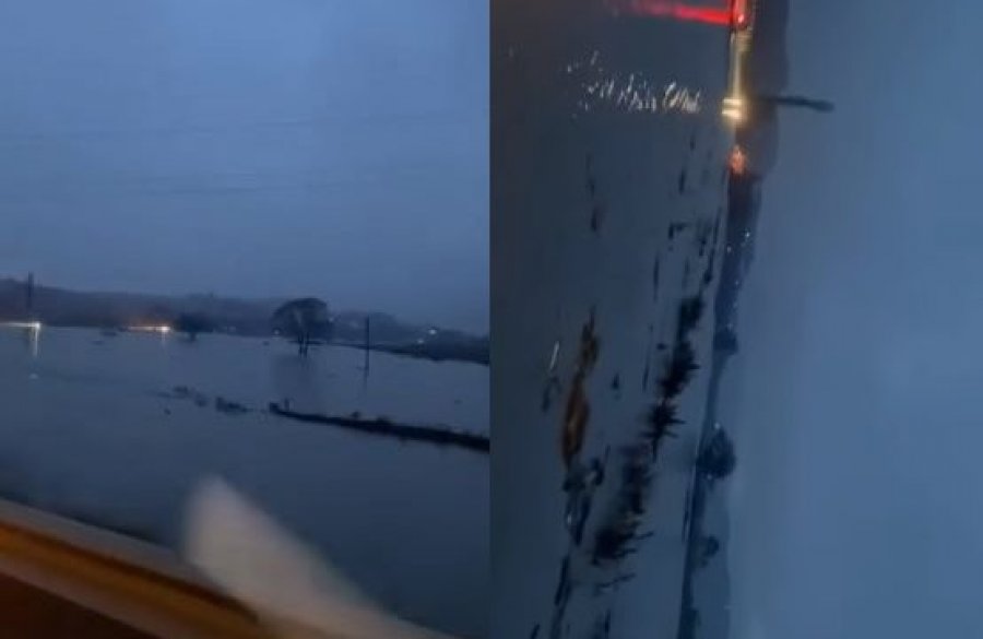 Vërshimet bëjnë të pakalueshme disa rrugë në Drenas