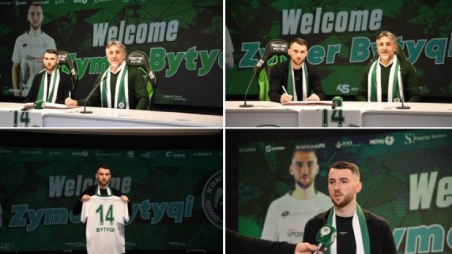 Zyrtare: Kosovari Zymer Bytyqi nënshkruan me klubin turk Konyaspor