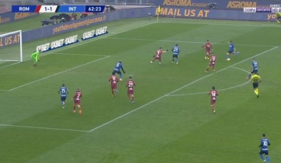 Super gol nga Hakimi, Interi përmbys Romën