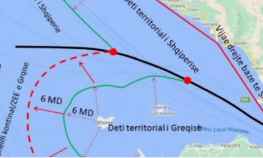 Greqia zgjerohet me 12 milje në detin Jon më 19 janar, zbardhet projektligji