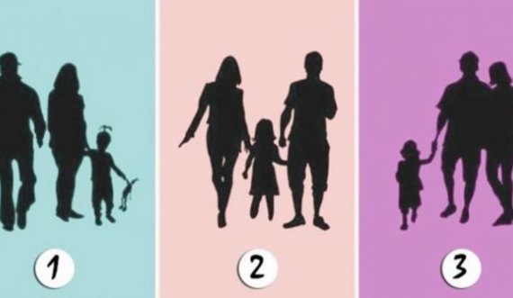 Cili nga këto tre imazhe nuk është familje? Përgjigjja juaj zbulon diçka për ju