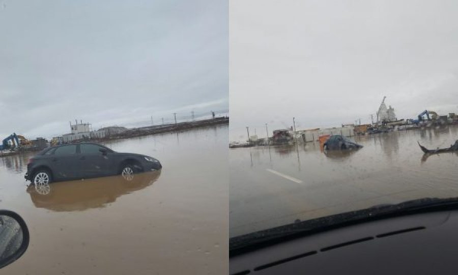 Bllokohet magjistralja Prishtinë-Ferizaj, vetura del nga rruga